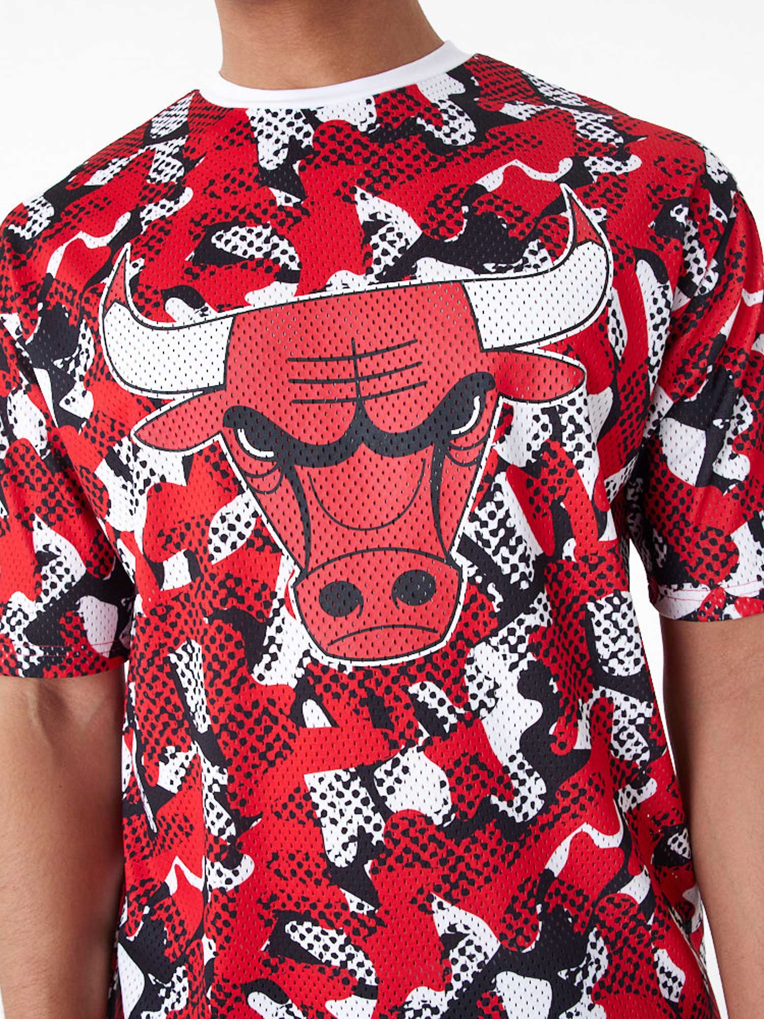 NEW ERA Тениска NBA TEAM AOP MESH OS TEE CHIBUL