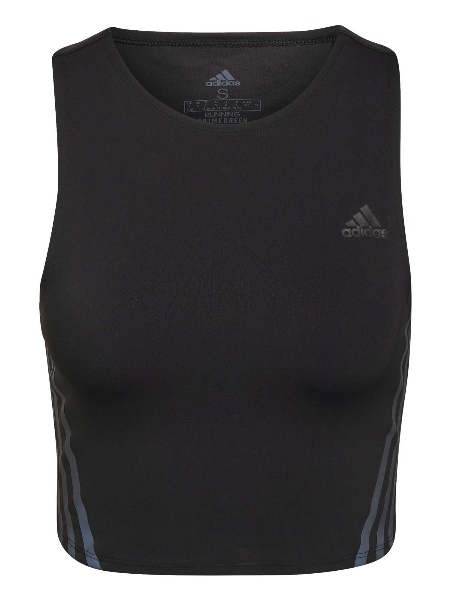 ADIDAS PERFORMANCE Потник Run Icons 3-Stripes Cooler Running Crop Top
