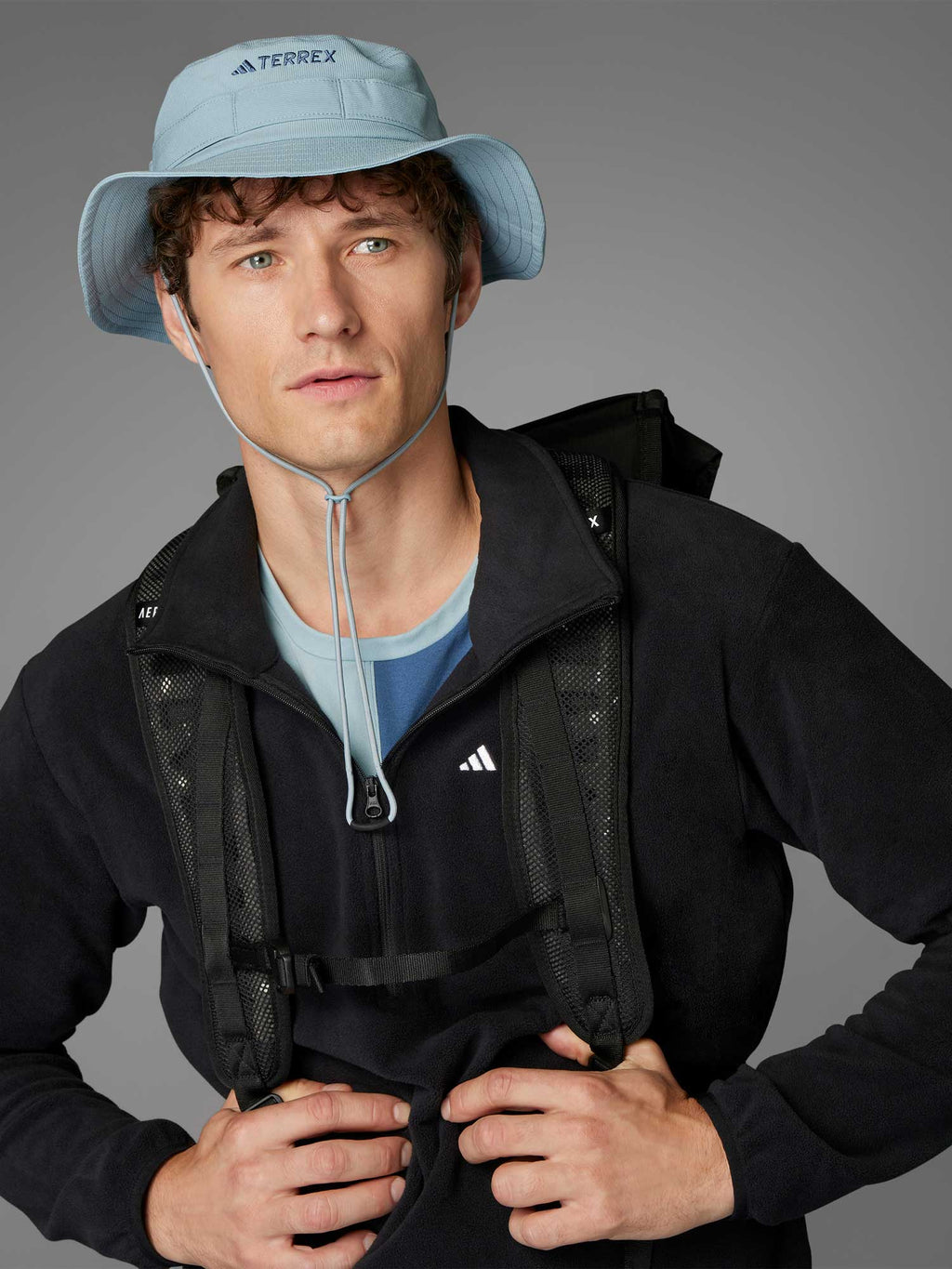 ADIDAS PERFORMANCE Полар Multi Essentials 1\/2 Zip Fleece Jacket