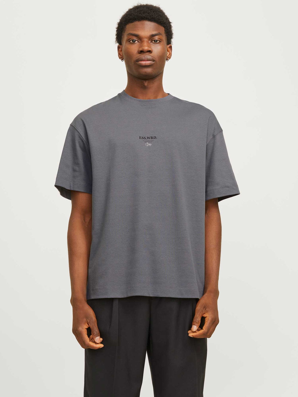 JACK & JONES Тениска JJEURBAN EDGE STUDIO TEE SS O-NECK NOOS