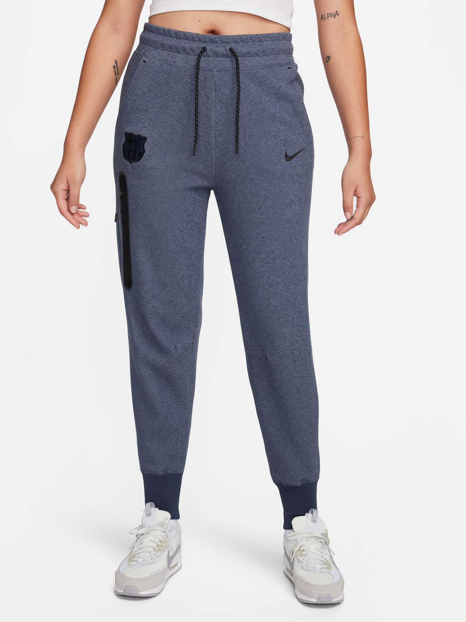 NIKE Спортно долнище FCB WNSW TCHFLC ESSNTLHRPNT 3R