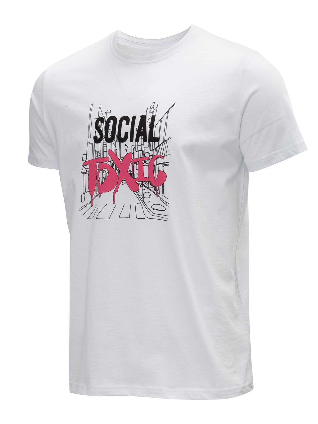 BRILLE Тениска Social Toxic
