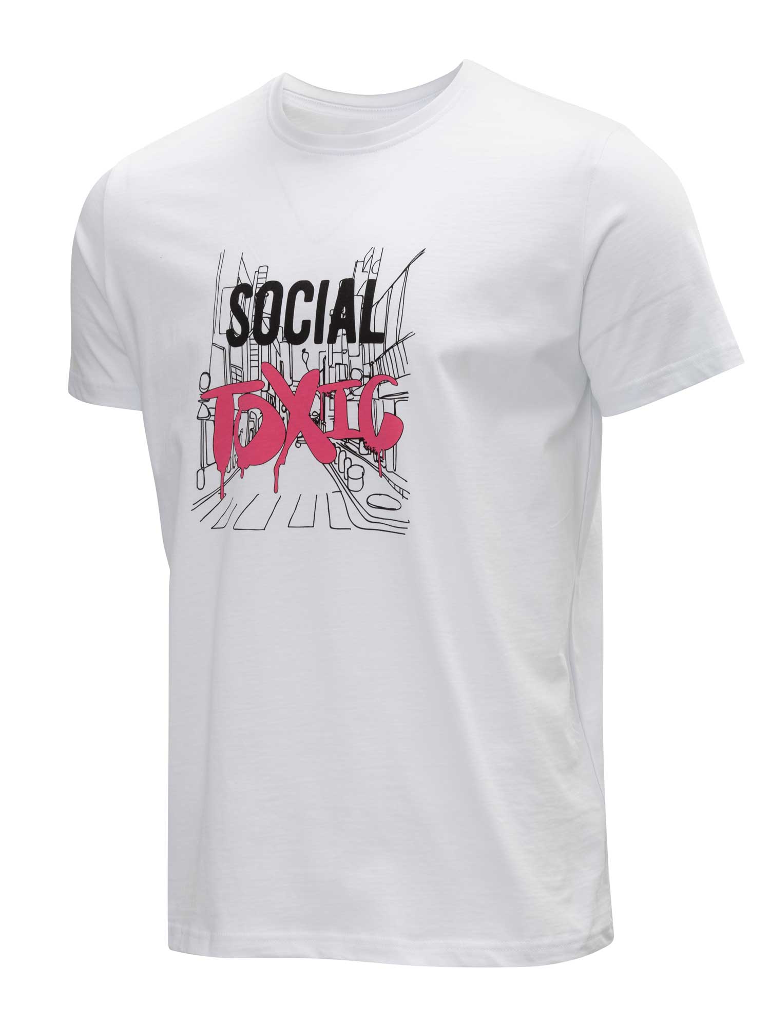 BRILLE Тениска Social Toxic