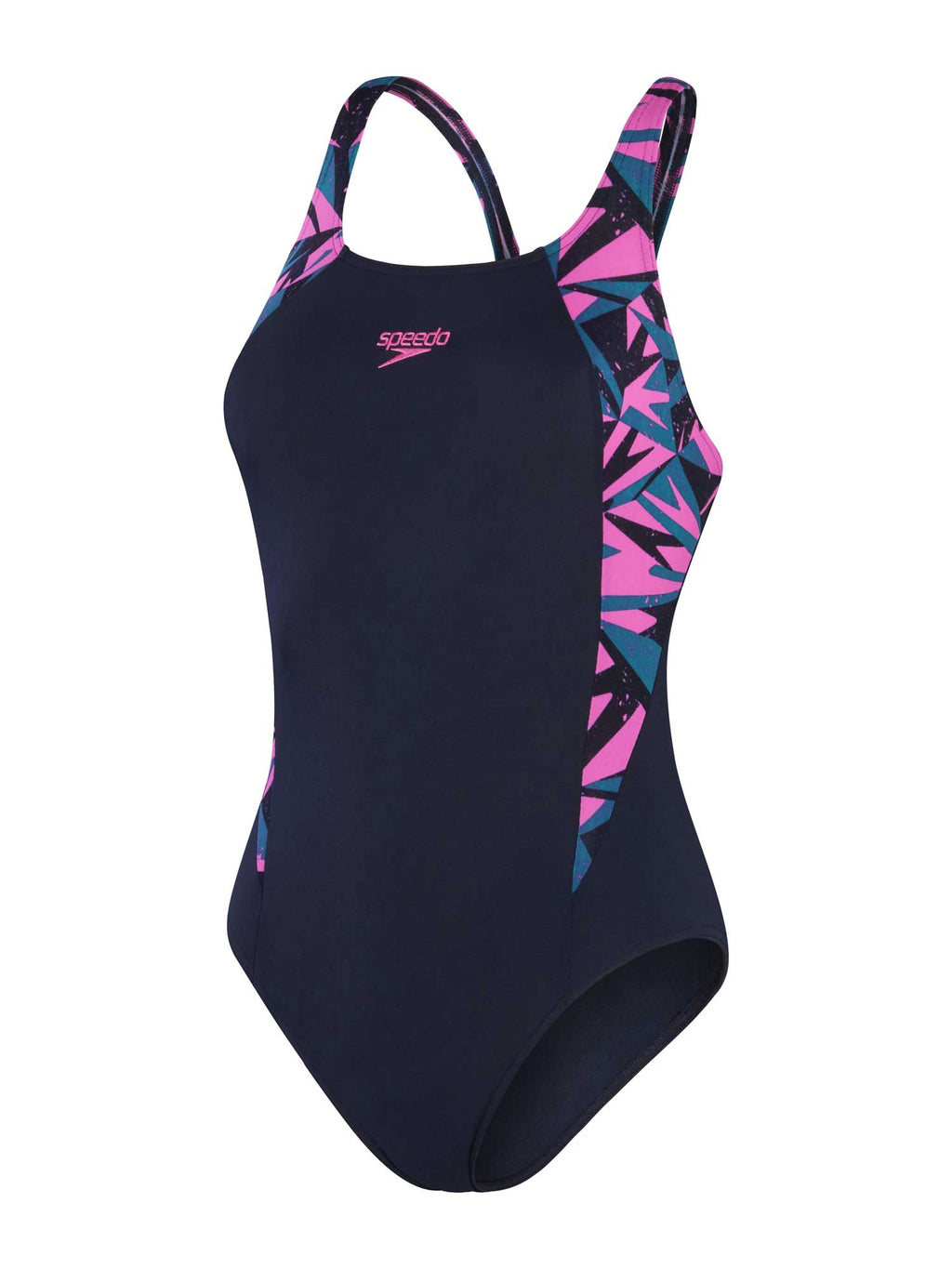 SPEEDO Цял бански WOMENS HYPERBOOM SPLICE MUSCLEBACK