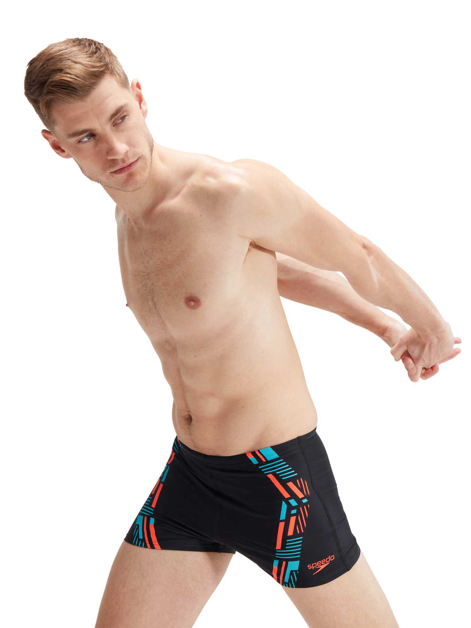 SPEEDO Бански MENS TECH PRINT AQUASHORT