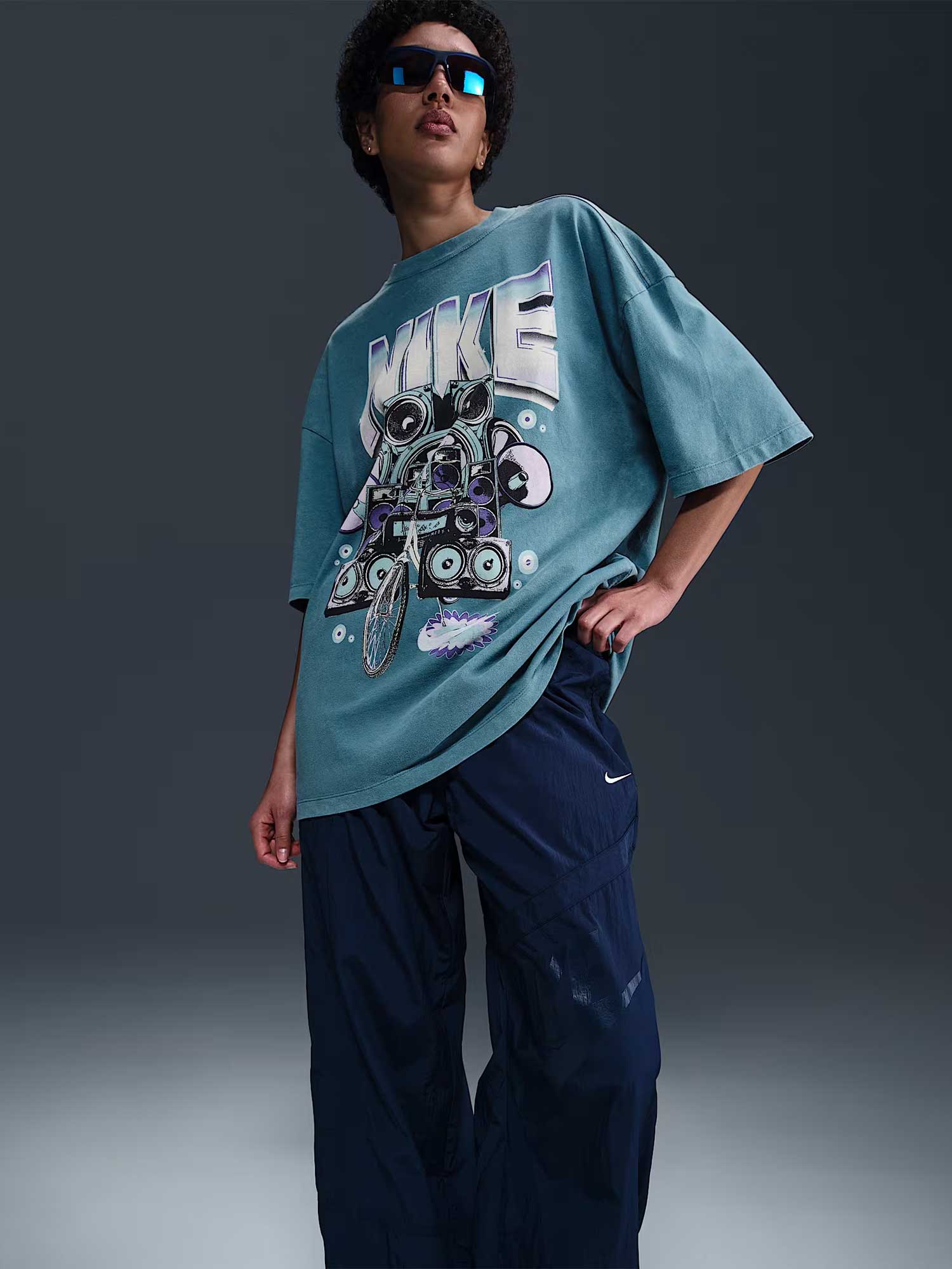 NIKE Тениска W NSW OS SS TEE FVL