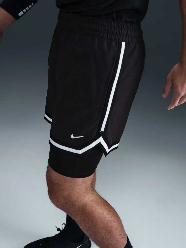 NIKE Къси панталони M NK DF DNA WVN 2IN1 4IN SHORT