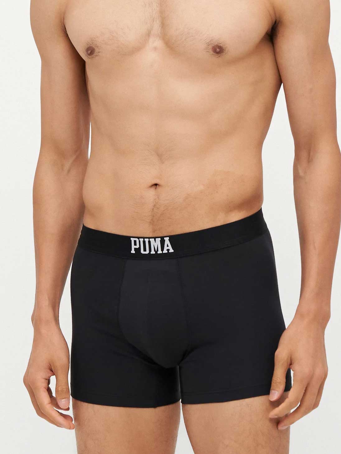 PUMA Бельо EMBOSSED LOGO BOXERS 2P