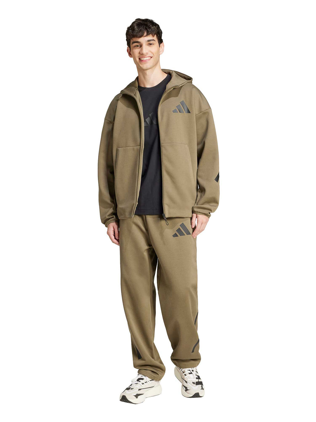 ADIDAS SPORTSWEAR Суитшърт Z.N.E. Full-Zip Hooded Track Jacket