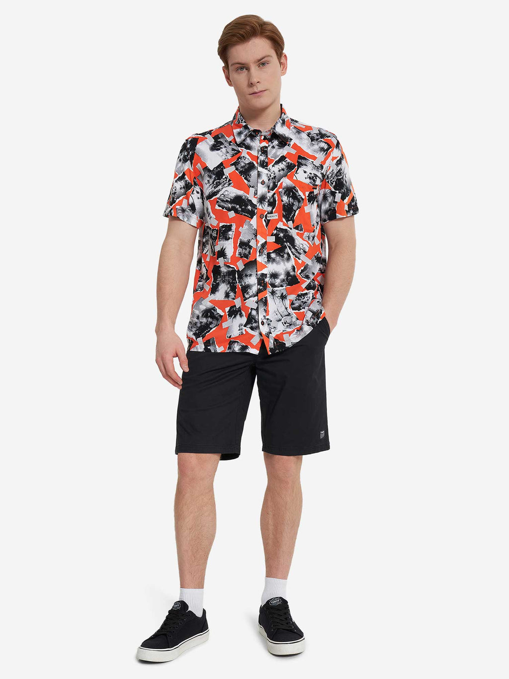 TERMIT Риза Viscose Mens SS Shirt