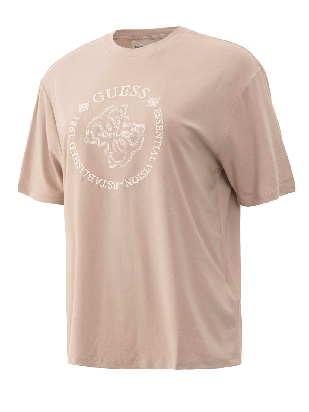GUESS Тениска CARLA SS BOXY TEE