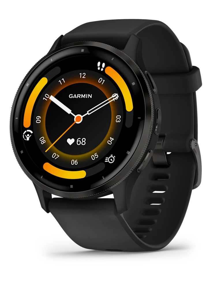 GARMIN GPS Смарт часовник Venu 3 WiFi, кожена каишка