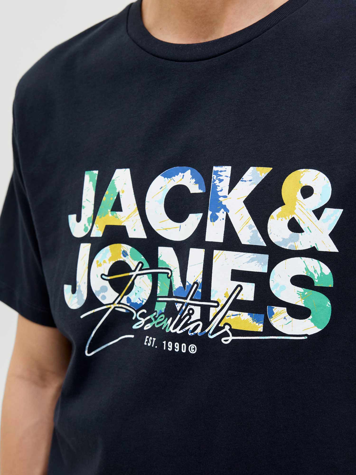 JACK & JONES Тениска JJGEPLAS TEE SS CREW NECK LN