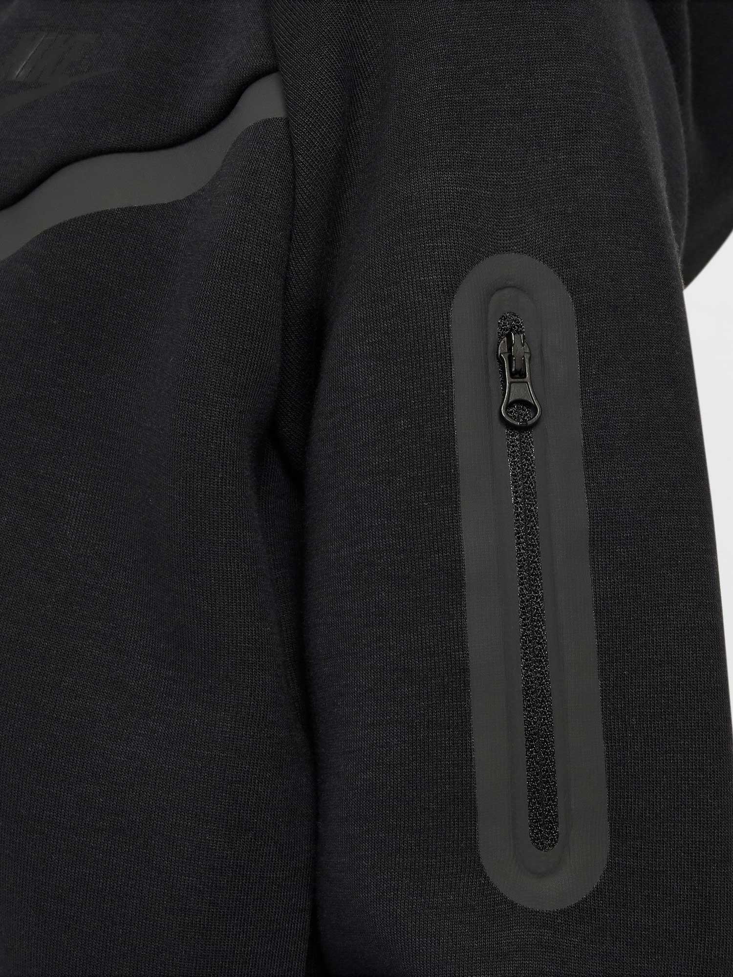 NIKE Суитшърт G NSW TCH FLC HD FZ LS - PD