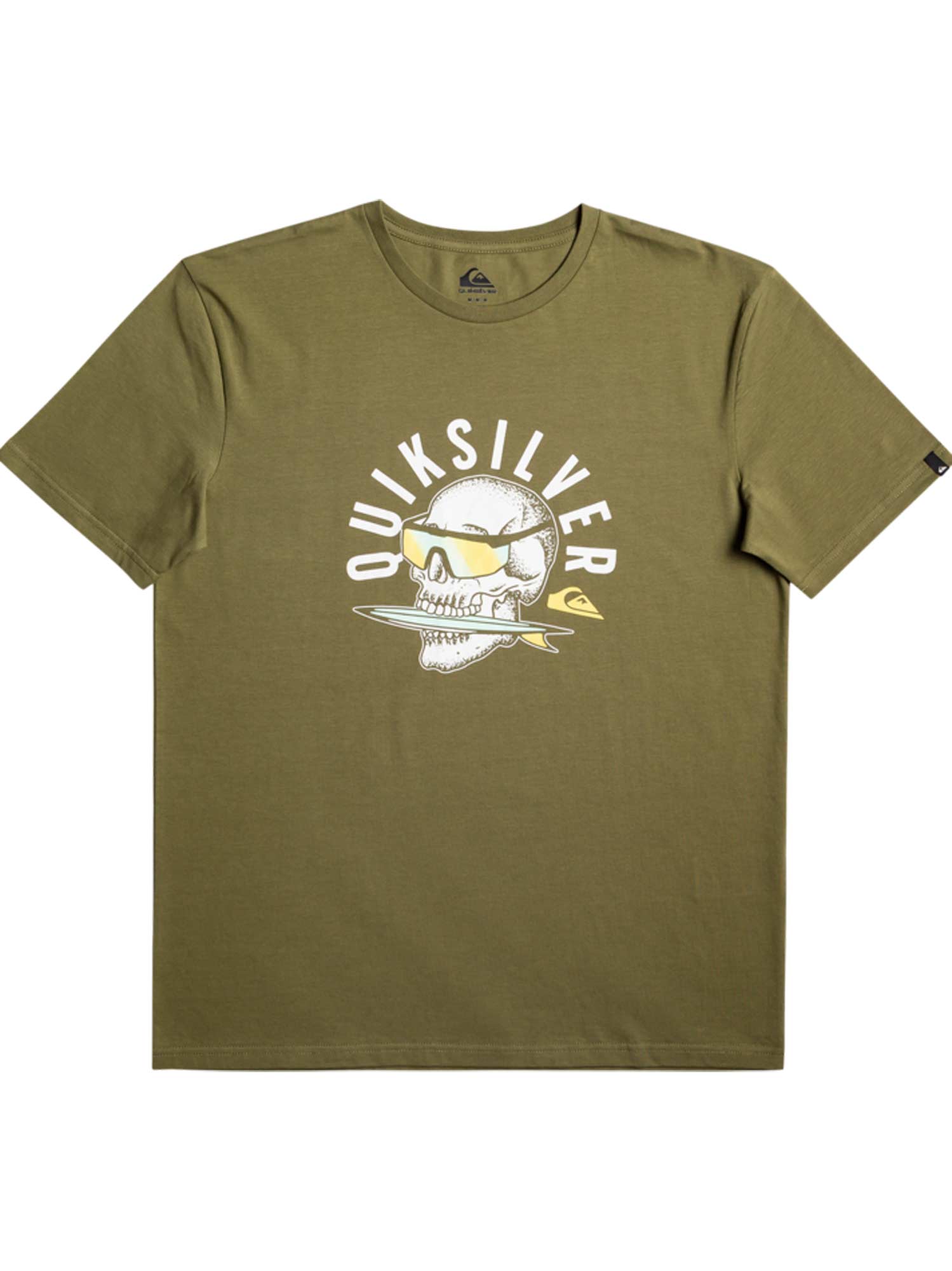 QUIKSILVER Тениска QS ROCKIN SKULL SS