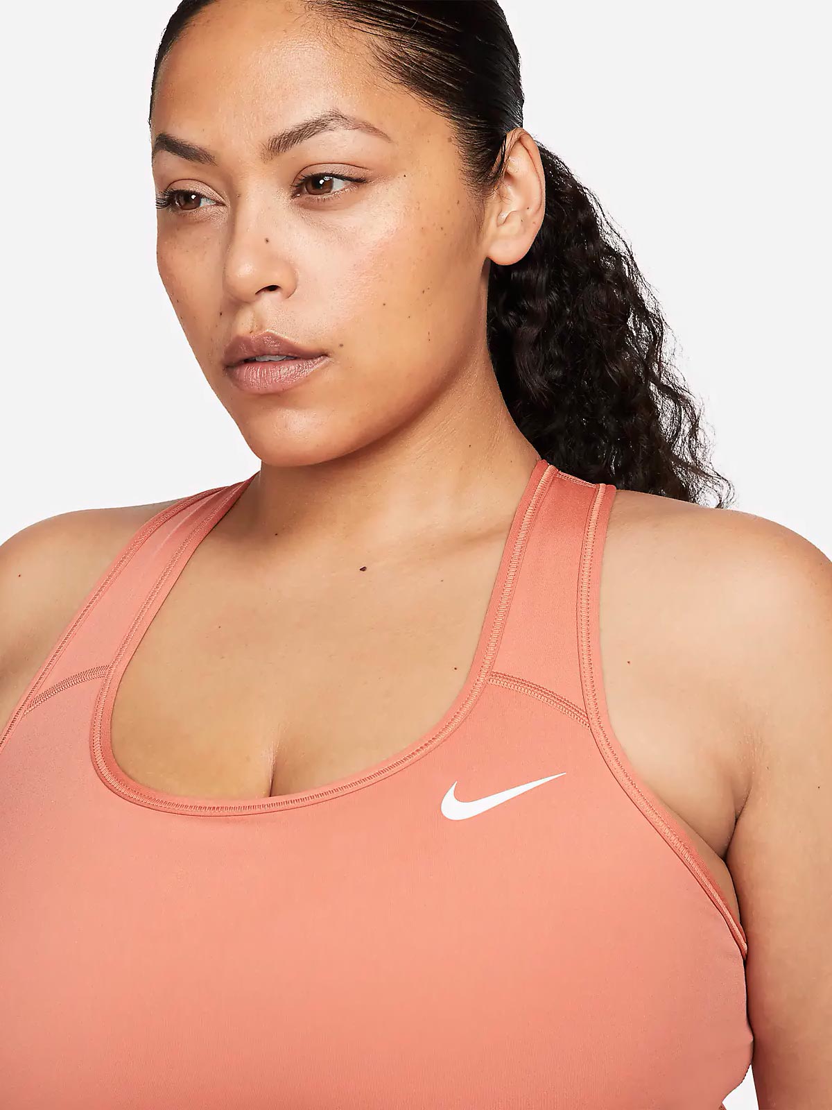 NIKE Спортен сутиен W DF SWSH