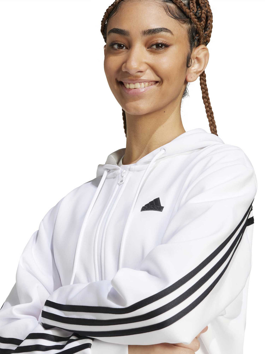 ADIDAS SPORTSWEAR Суитшърт Future Icons 3-Stripes Full Zip Hoodie