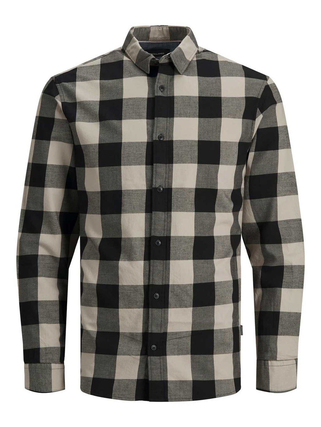 JACK & JONES Риза JJEGINGHAM TWILL SHIRT L/S NOOS