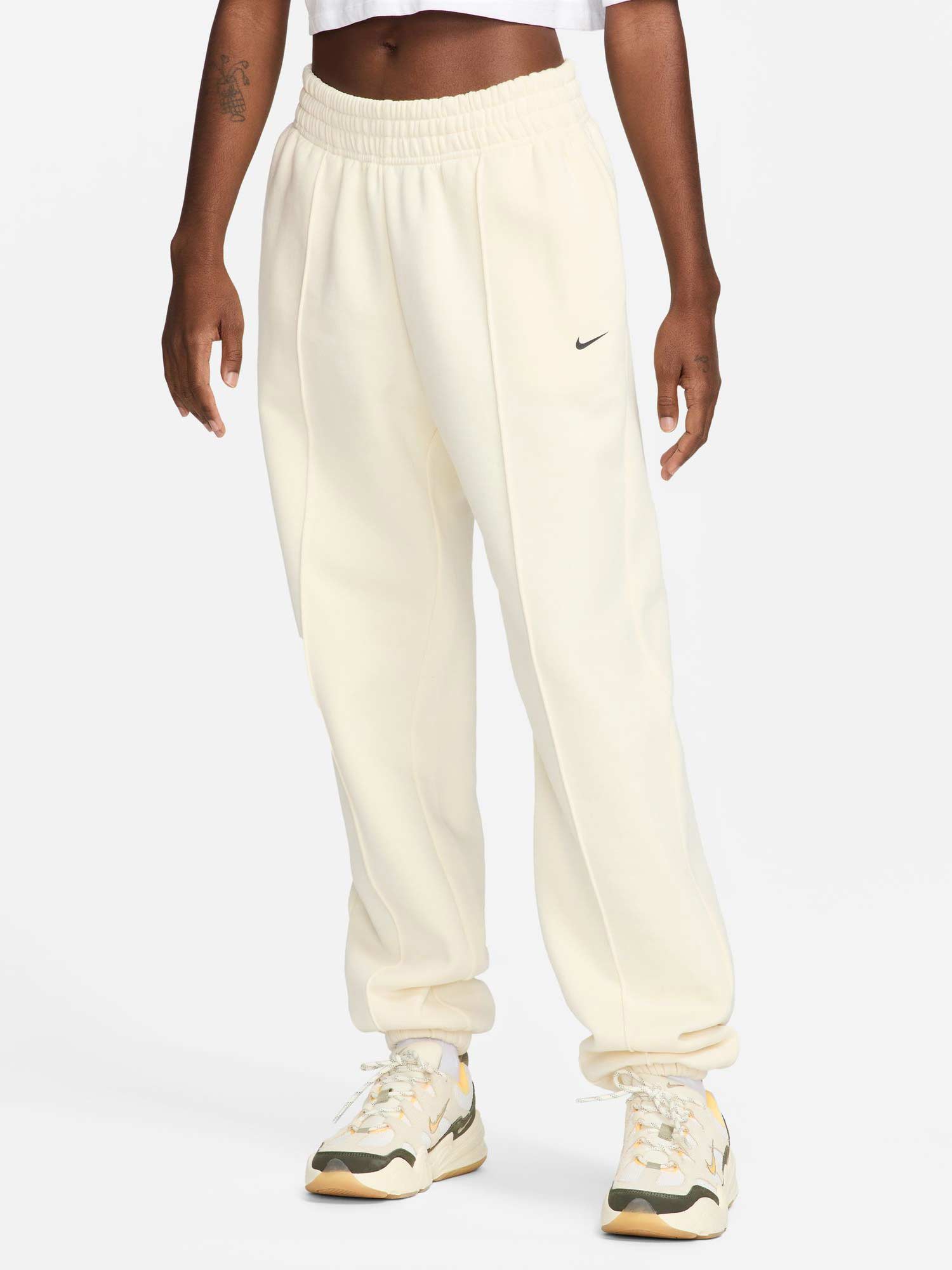 NIKE Спортно долнище W NSW FLC PANT GLS