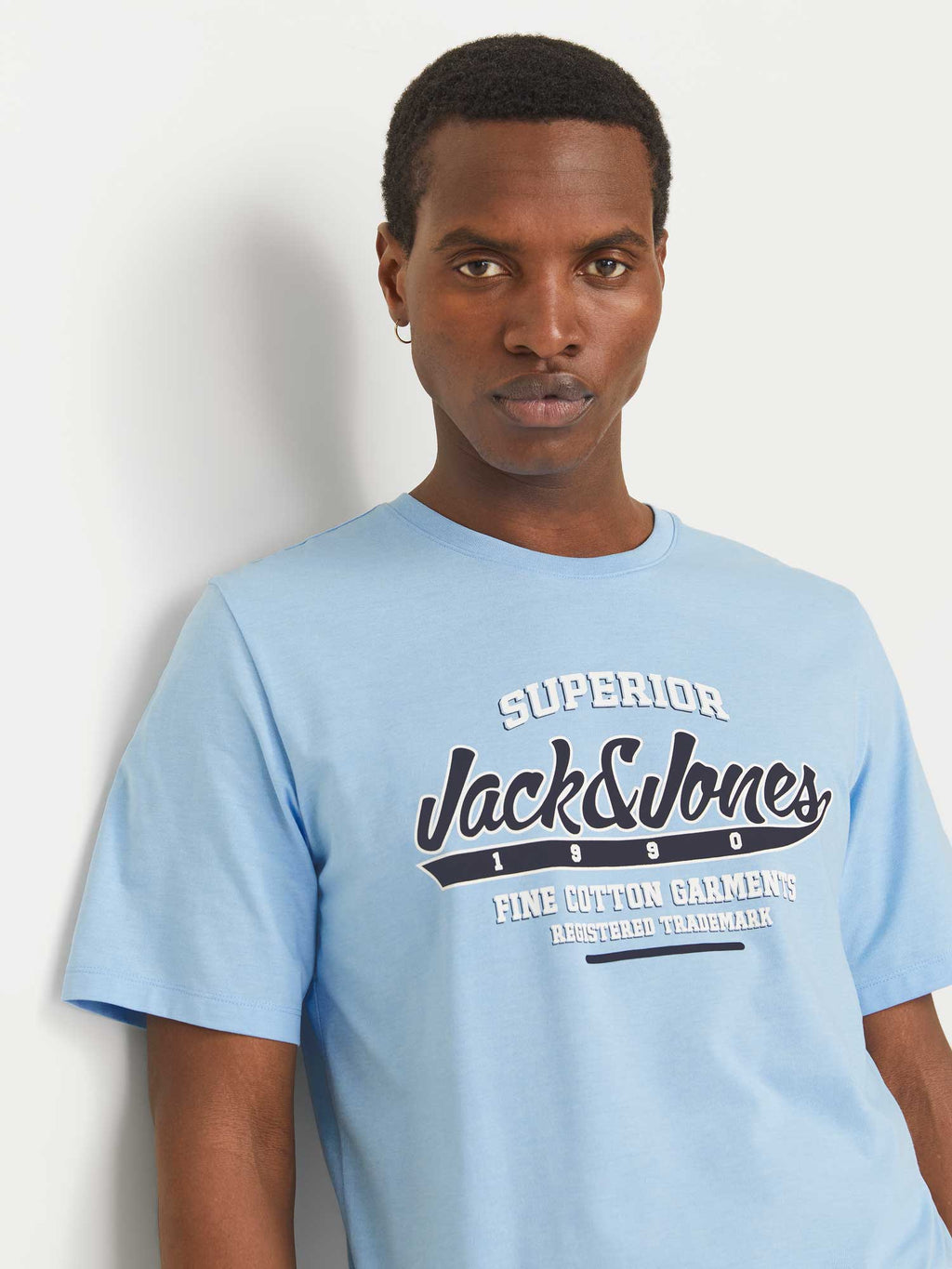 JACK & JONES Тениска JJELOGO TEE SS O-NECK 2 COL SS25 SN