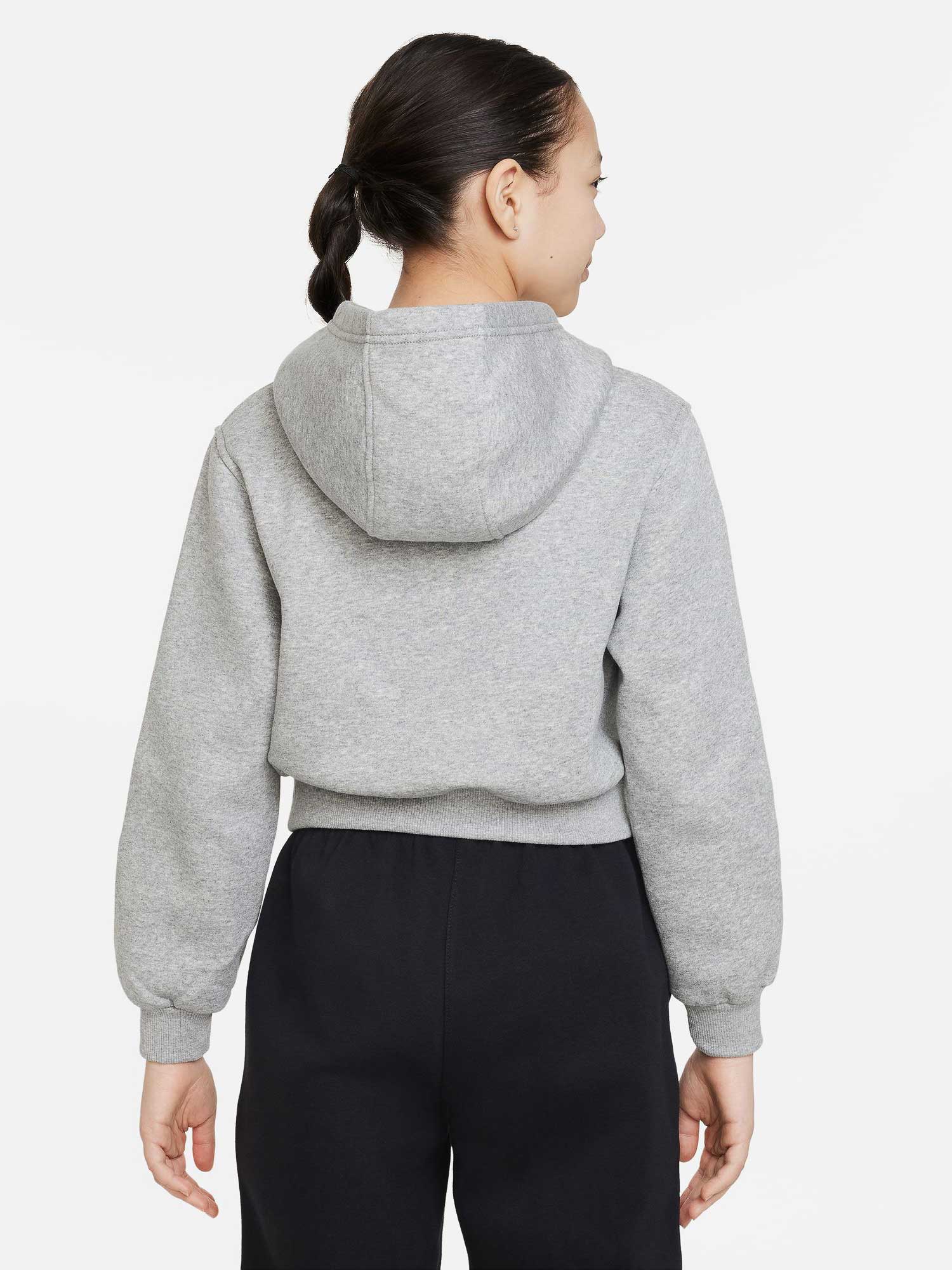 NIKE Суитшърт G NSW CLUB FLC CRP HDY HBR