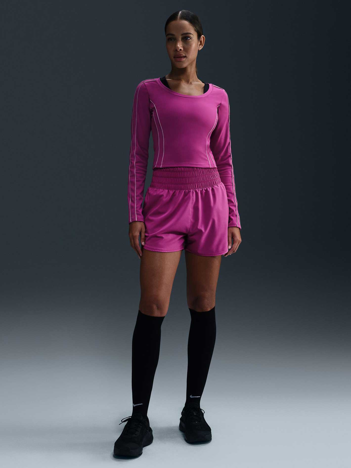 NIKE Блуза W NK ONE LS TOP CAPSULE