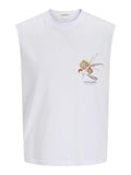 JACK & JONES Тениска JORALMERIA SLEEVELESS TEE SS CREW NECK