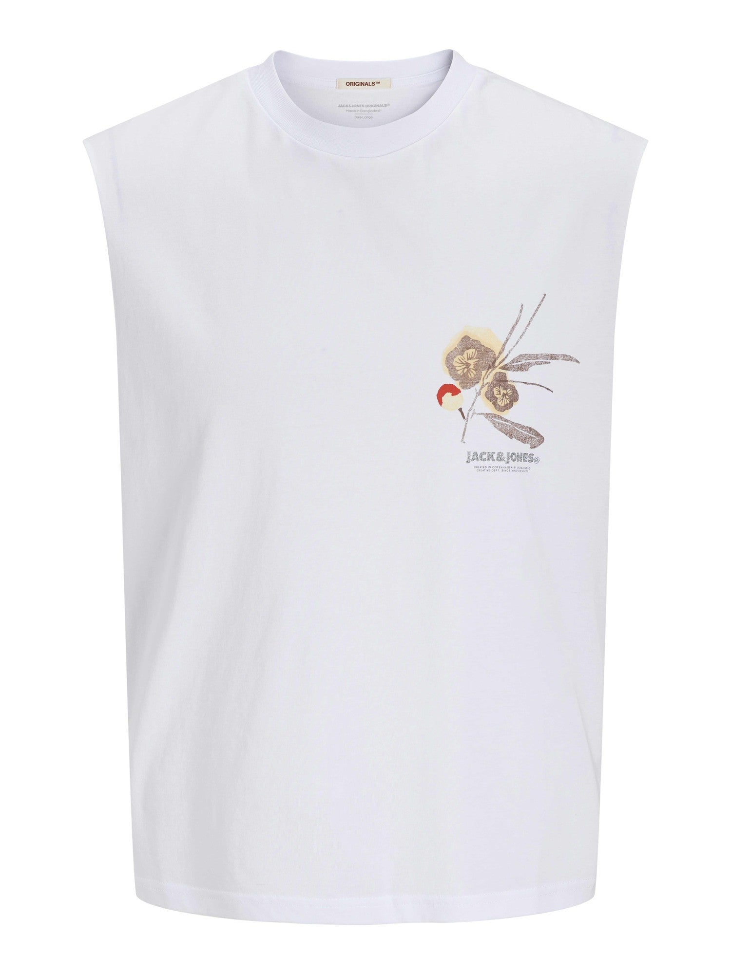 JACK & JONES Тениска JORALMERIA SLEEVELESS TEE SS CREW NECK