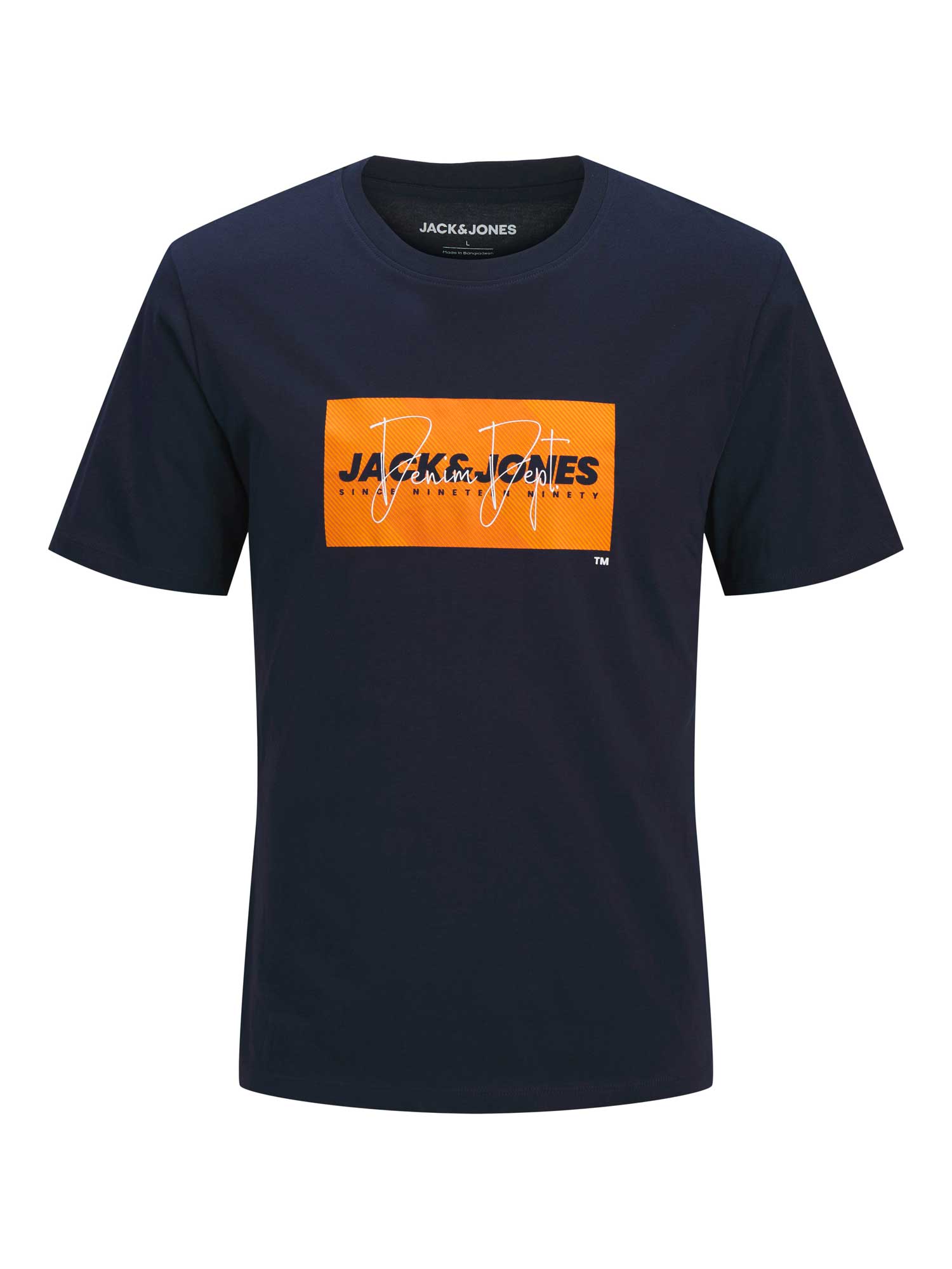 JACK & JONES Тениска JJCOLE PRINT TEE SS CREW NECK