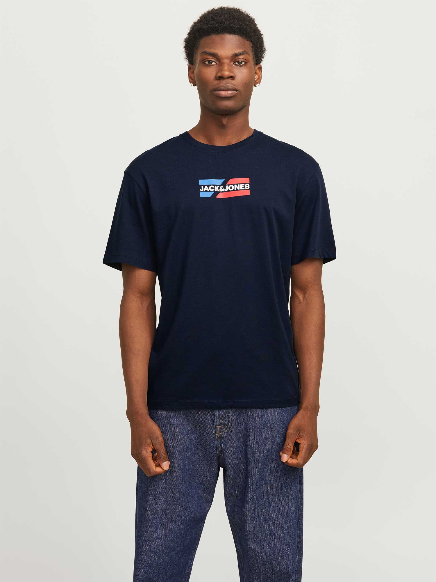JACK & JONES Тениска JJECORP GRAPHIC TEE SS O-NECK NOOS