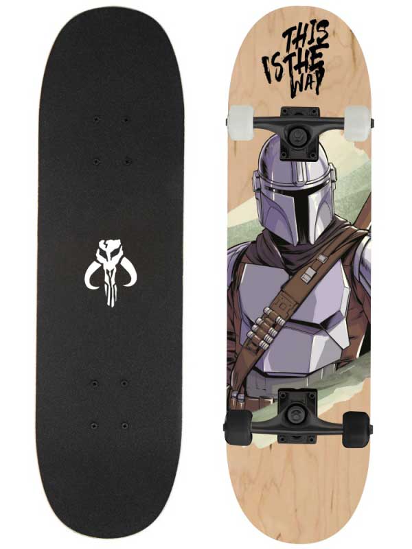 KIDS MOVIE HEROES Скейтборд MANDALORIAN