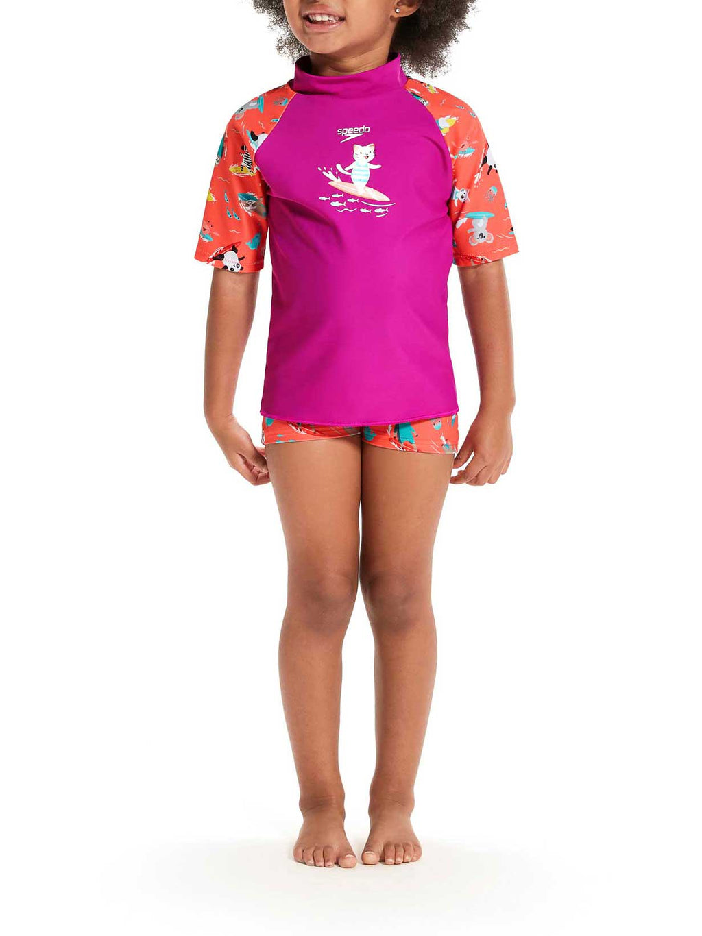 SPEEDO Комплект 2 части с UV защита GIRLS DIGITAL