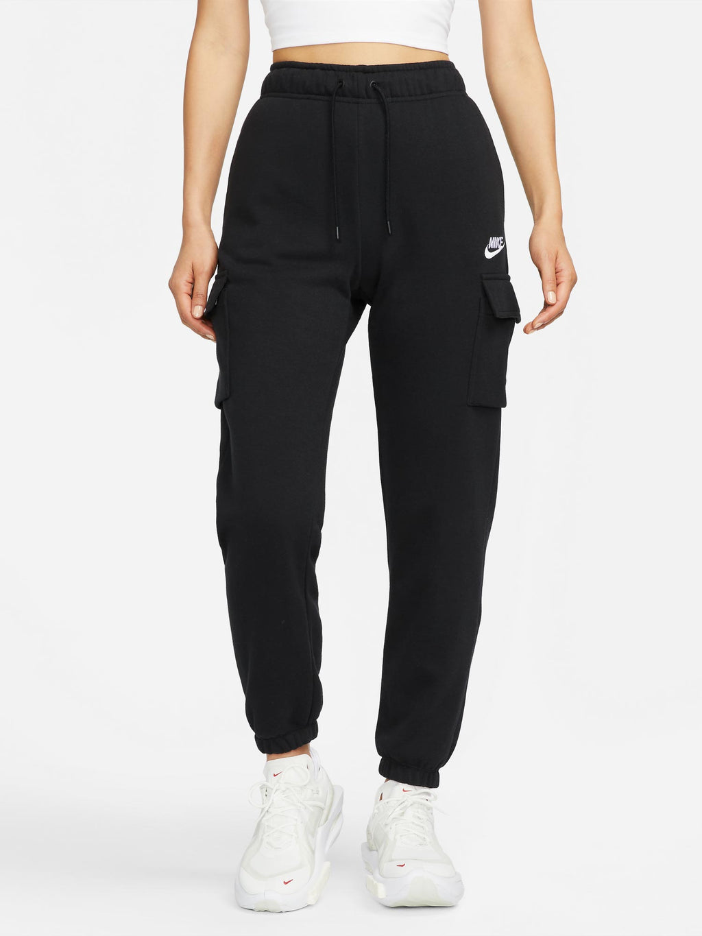 NIKE Спортно долнище ESSNTL FLC MR