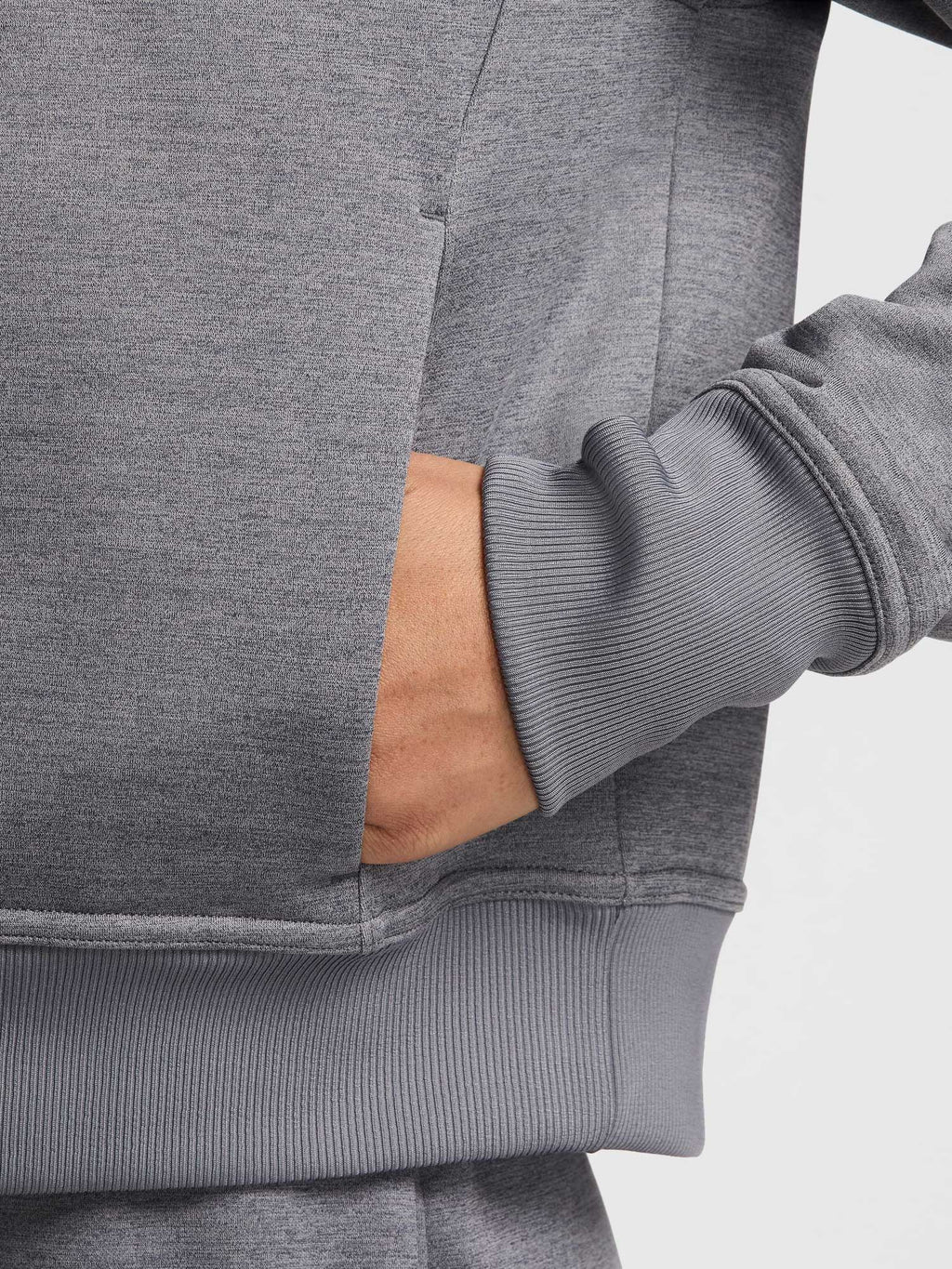 NIKE Суитшърт W NK ONE TF FZ HOODIE LBR