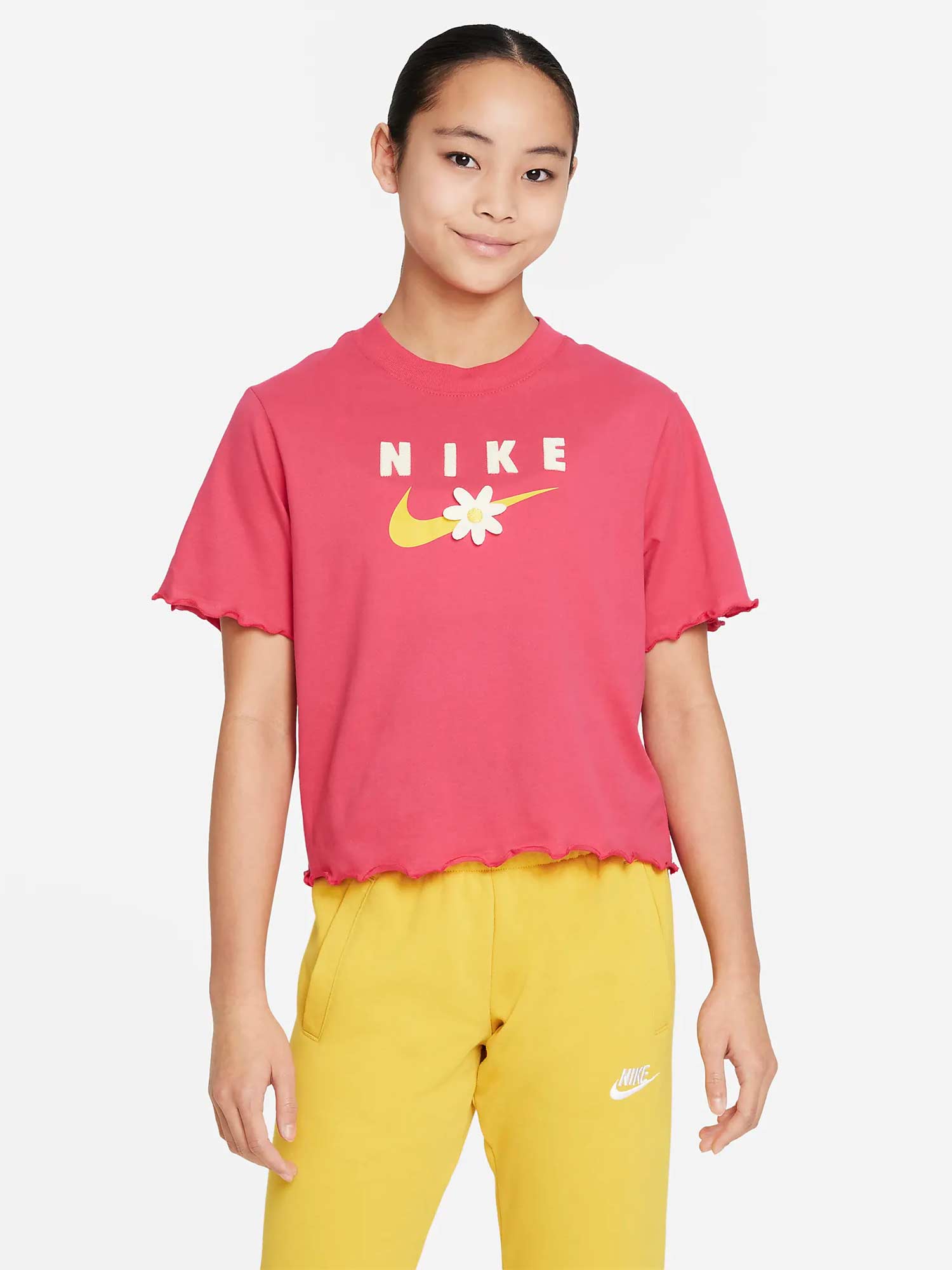 NIKE Тениска G ENERGY BOXY FRILLY