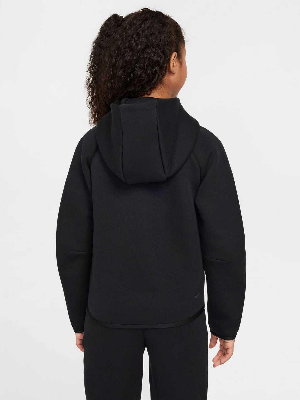NIKE Суитшърт G NSW TCH FLC HD FZ LS - PD