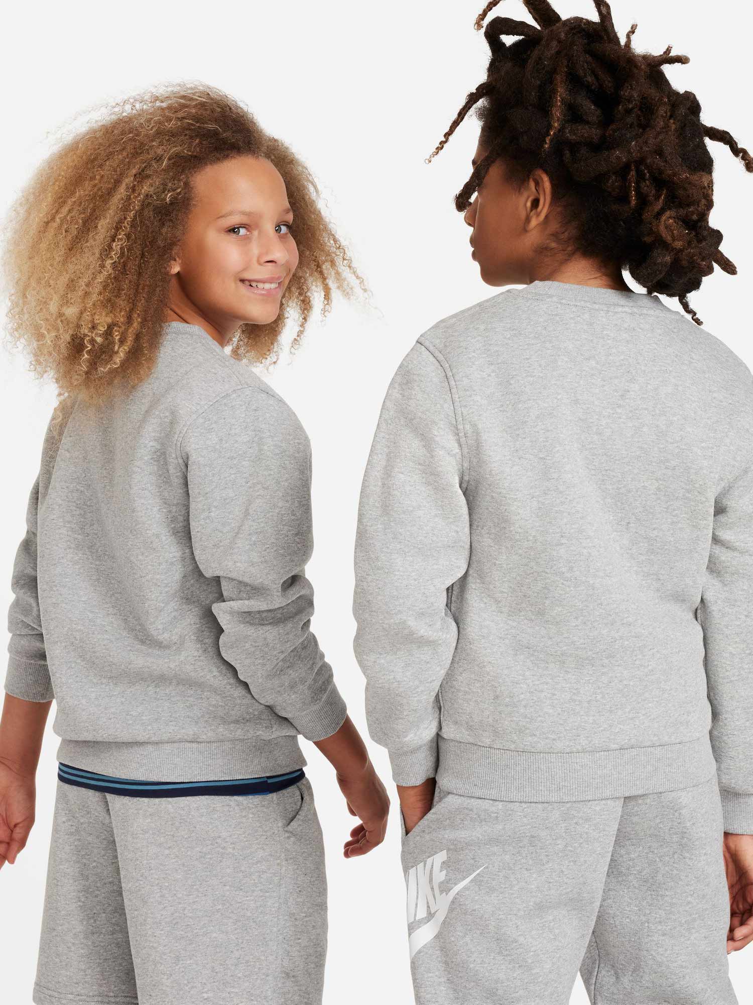 NIKE Блуза K NSW CLUB FLC CREW LS HBR