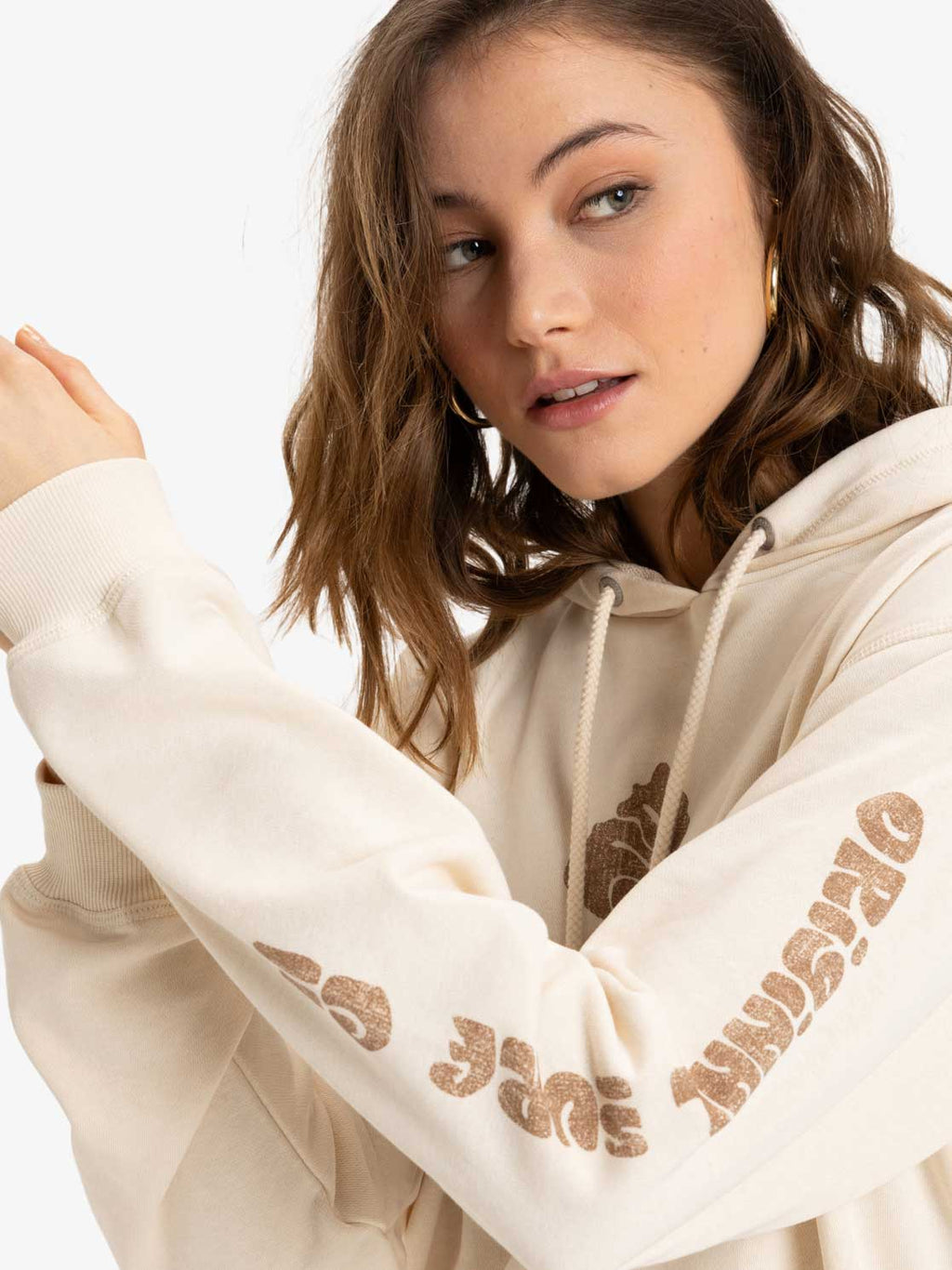 ROXY Суитшърт SURF STOKED HOODIE TERRY VINT