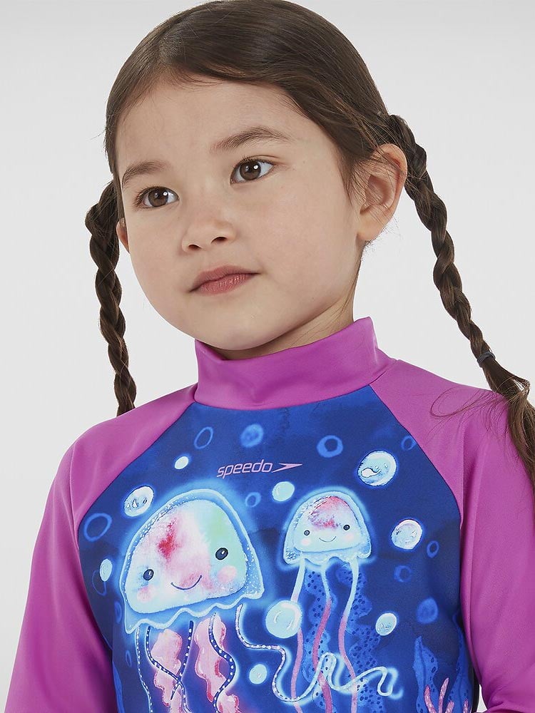 SPEEDO Блуза с UV защита GIRLS DIGITAL TOP