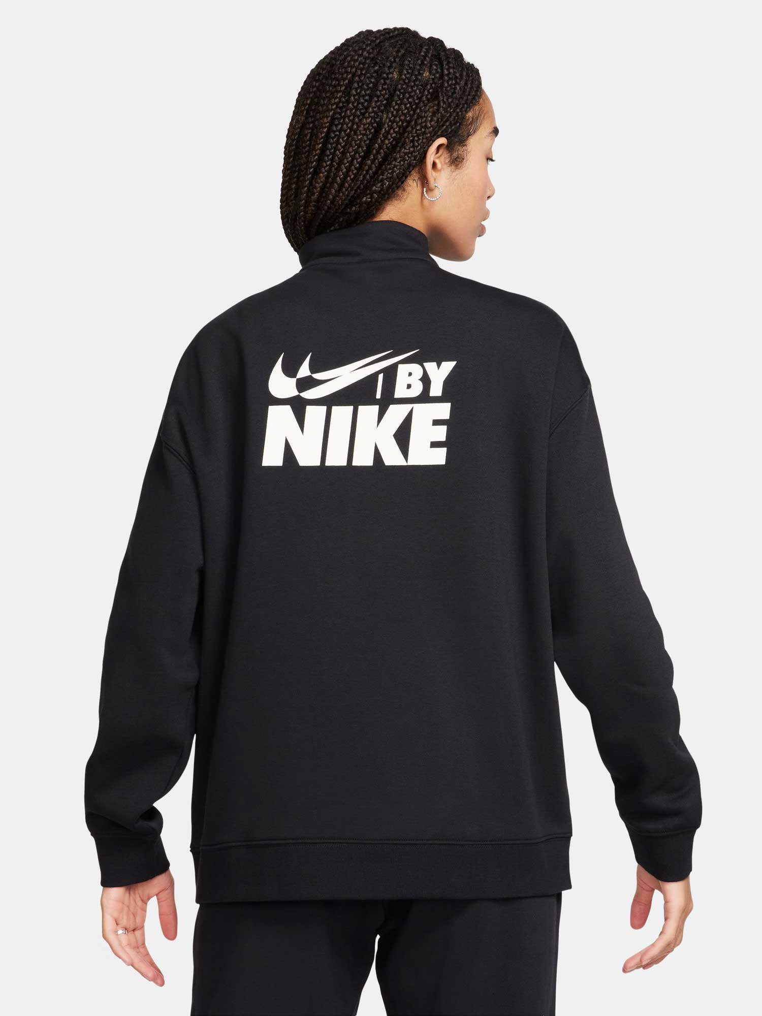 NIKE Блуза W NSW FLC QZ GLS