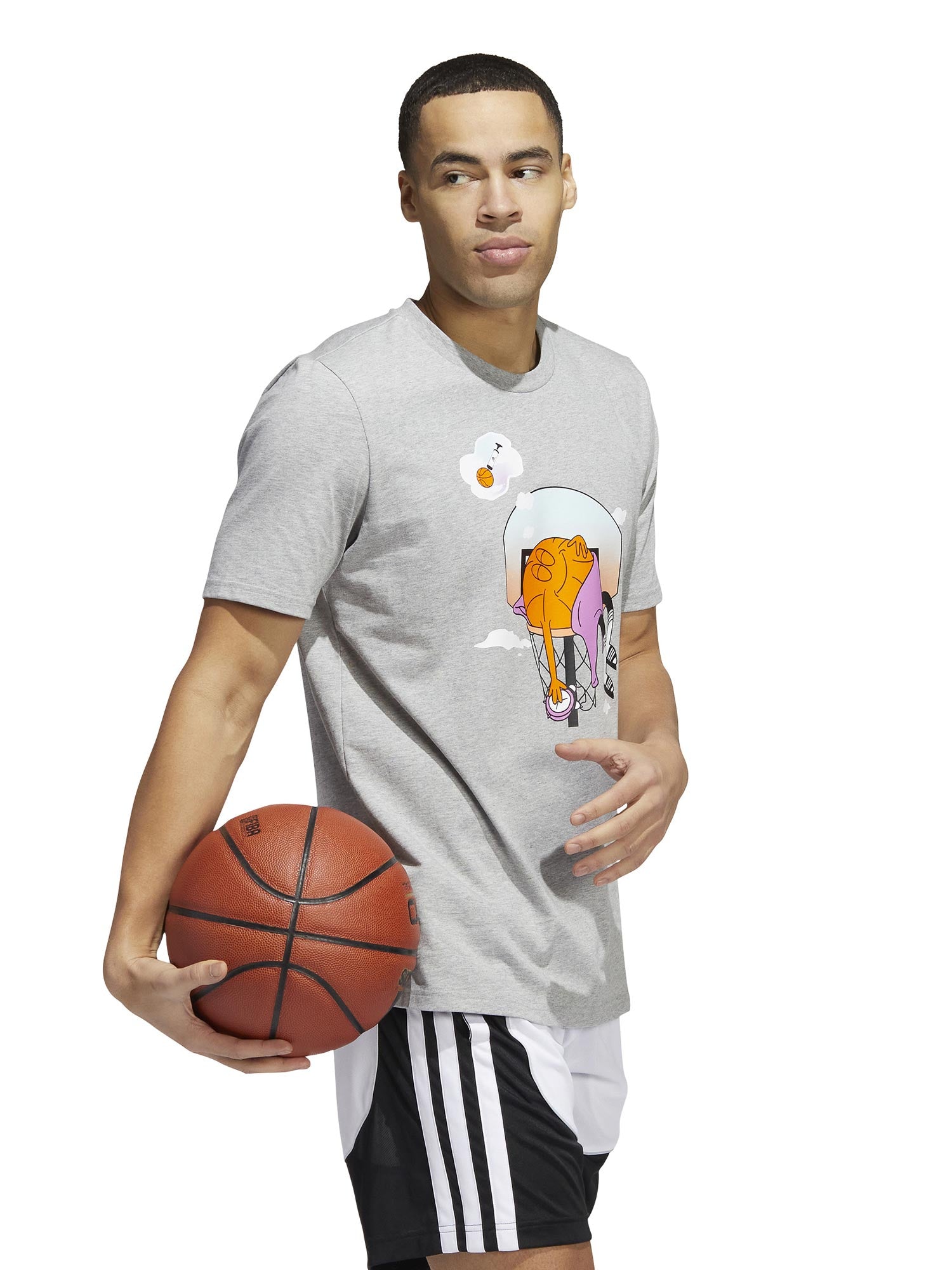 ADIDAS PERFORMANCE Тениска Slept on Graphic