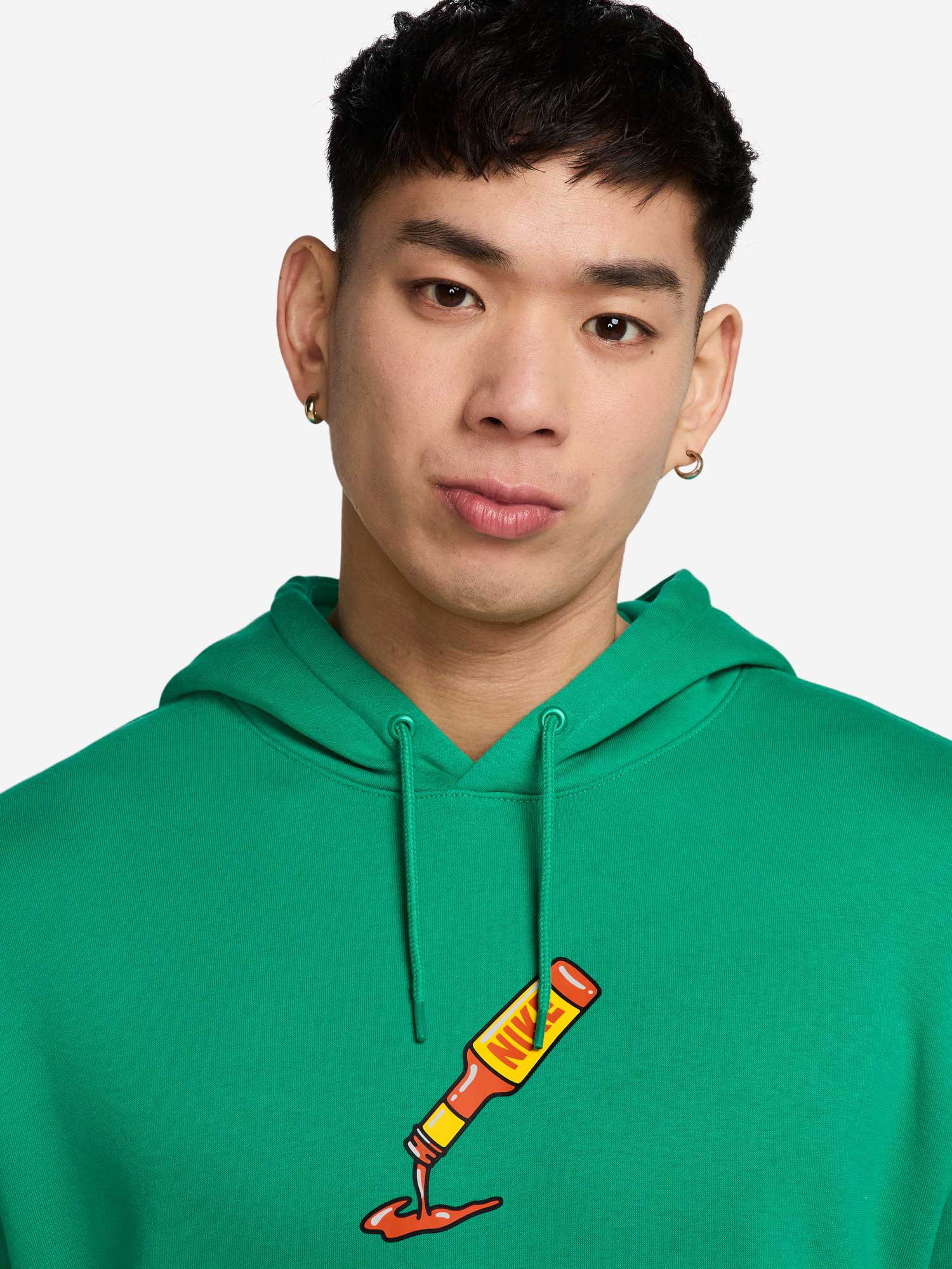 NIKE Суитшърт U NSW HDY CLUB PO BB OC 2