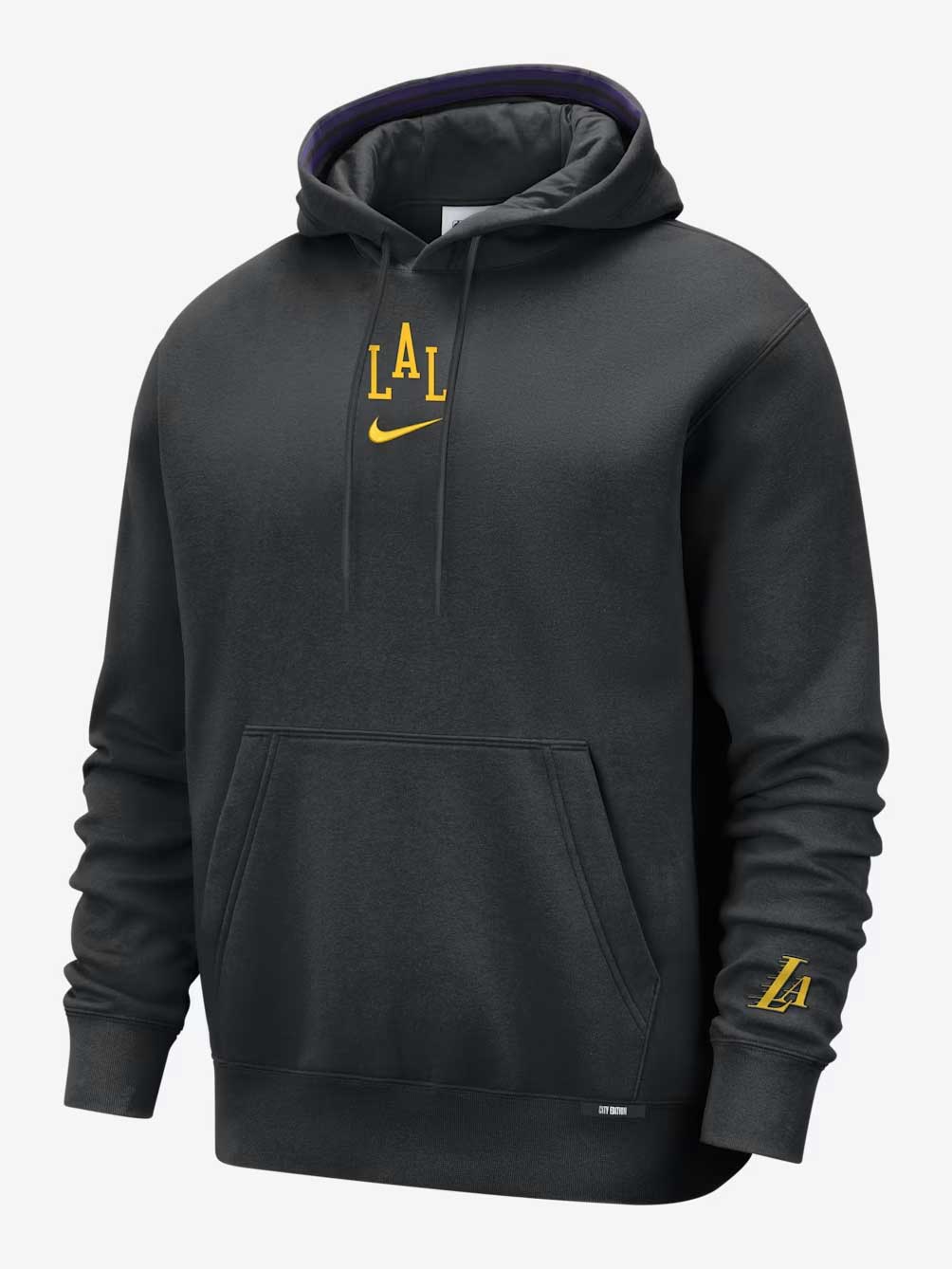 NIKE Суитшърт LAL MNK CLUB HOODIE PO PRM CE