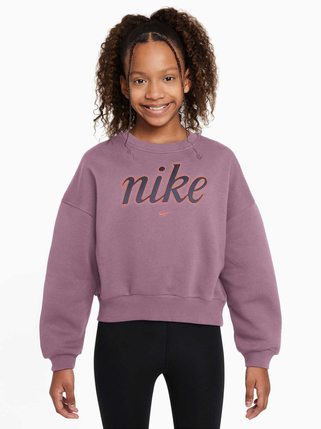 NIKE Блуза G NSW CLUB FLC BXY CRW GX STAR