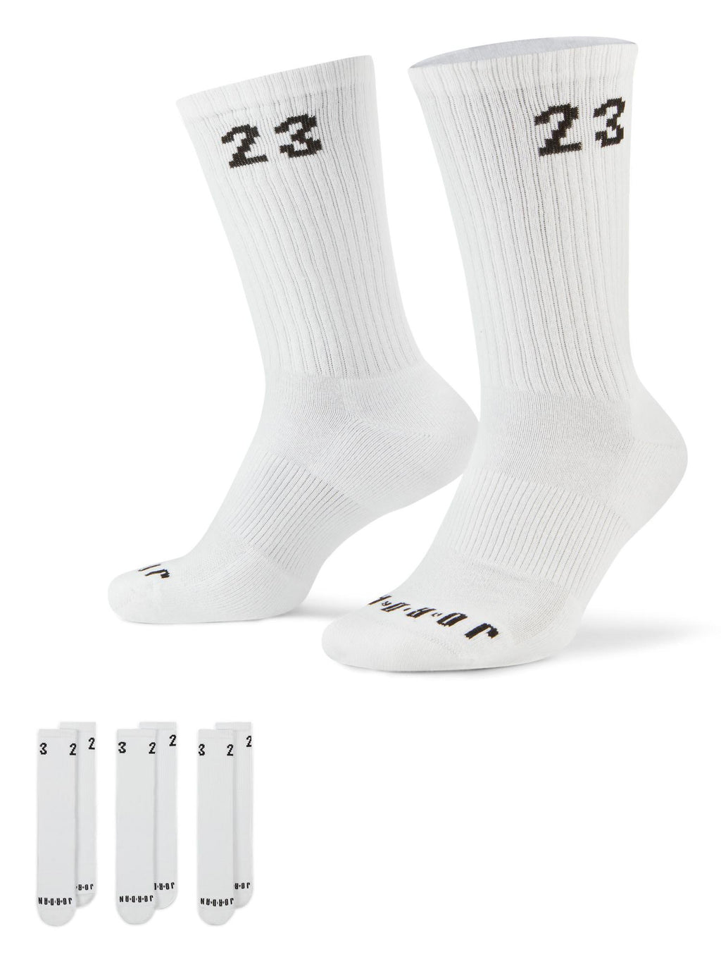 JORDAN Чорапи U J ESSENTIAL CREW 3PR - 144