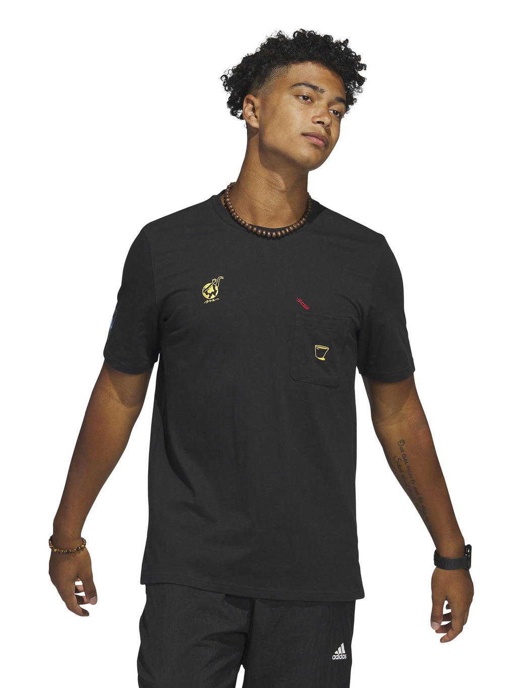 ADIDAS SPORTSWEAR Тениска Change Through Sports Graphic Pocket