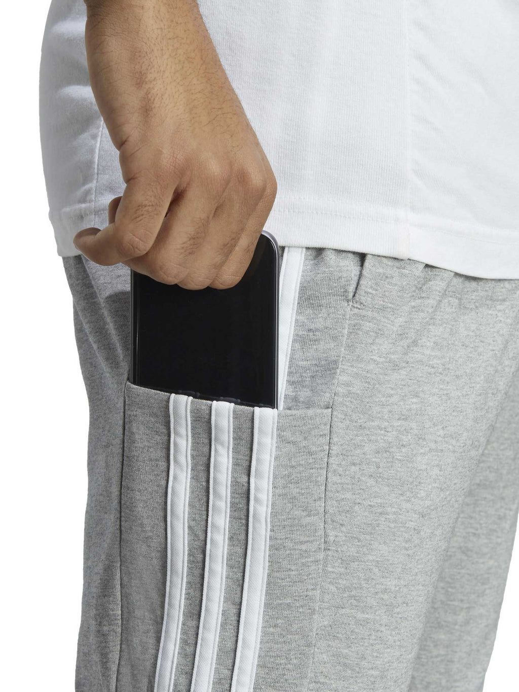 ADIDAS SPORTSWEAR Спортно долнище Essentials Single Jersey 3-Stripes