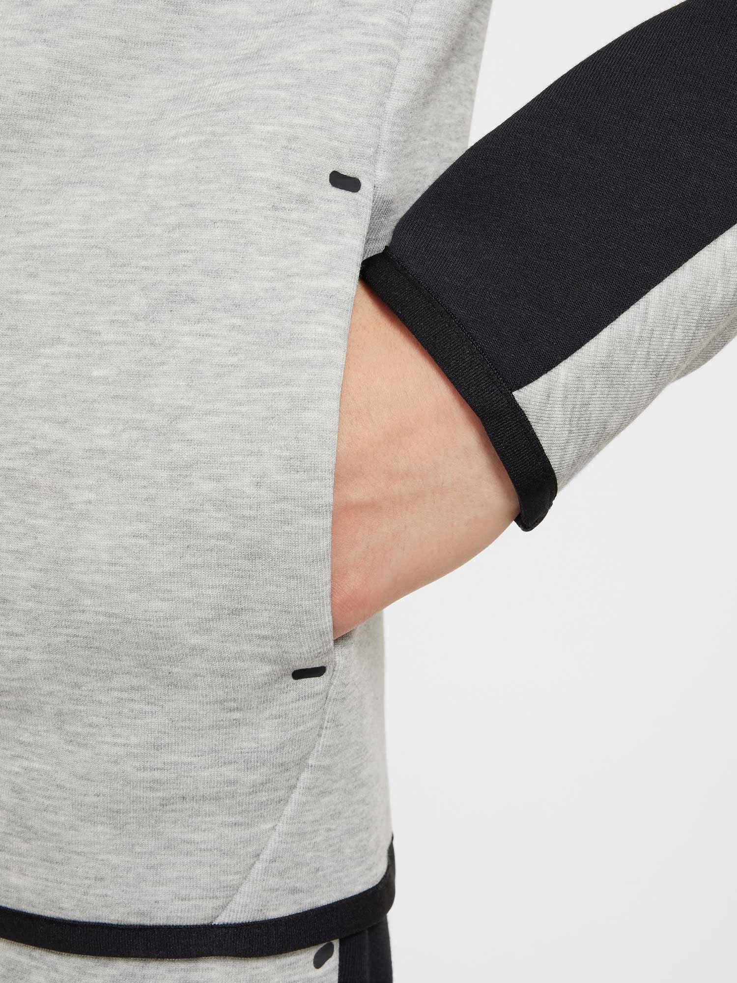 NIKE Суитшърт B NSW TCH FLC FZ - PD