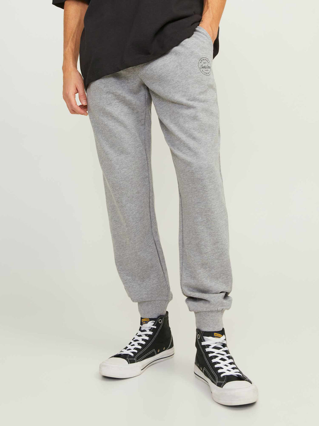 JACK & JONES Спортно долнище JPSTGORDON SHARK SWEAT PANTS NOOS