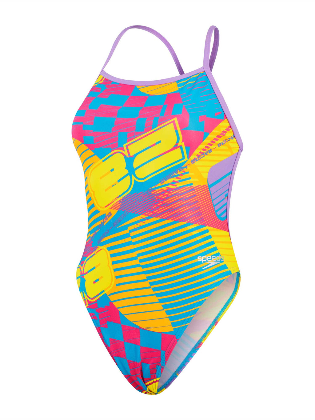 SPEEDO Цял бански WOMENS ALLOVER DIGITAL VBACK